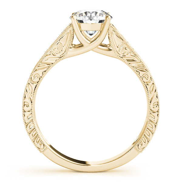 Vintage Inspired Trellis Engagement Ring