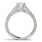 Vintage Inspired Trellis Engagement Ring