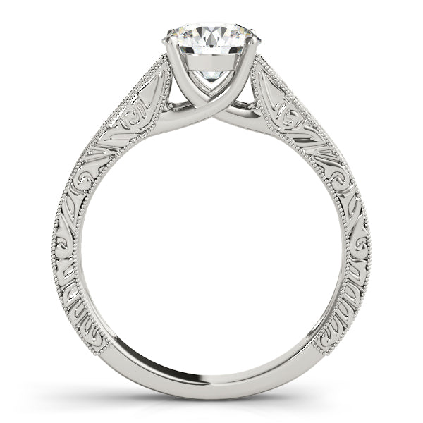 Vintage Inspired Trellis Engagement Ring