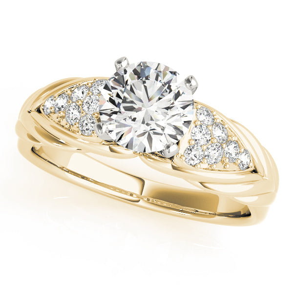ENGAGEMENT RINGS CLUSTER SIDES