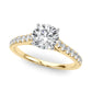 Cathedral Split-Prong Engagement Ring