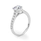 Cathedral Split-Prong Engagement Ring