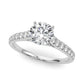 Cathedral Split-Prong Engagement Ring