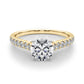 Cathedral Split-Prong Engagement Ring