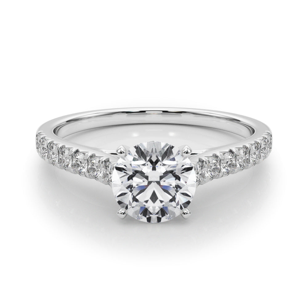 Cathedral Split-Prong Engagement Ring