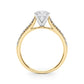 Cathedral Split-Prong Engagement Ring