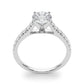 Cathedral Split-Prong Engagement Ring