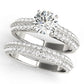 Vintage-Inspired Multirow Engagement Ring