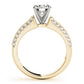 Vintage-Inspired Multirow Engagement Ring