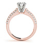 Vintage-Inspired Multirow Engagement Ring