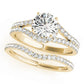 Bypass Split Shank Engagement Rings