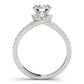 Bypass Split Shank Engagement Rings
