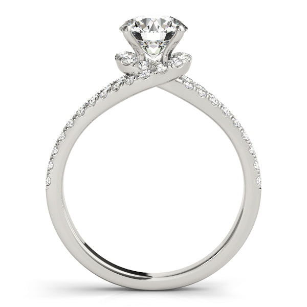 Bypass Split Shank Engagement Rings