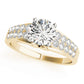 Multirow Prong Engagement Ring