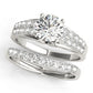 Multirow Prong Engagement Ring