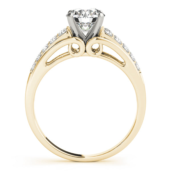 Multirow Prong Engagement Ring