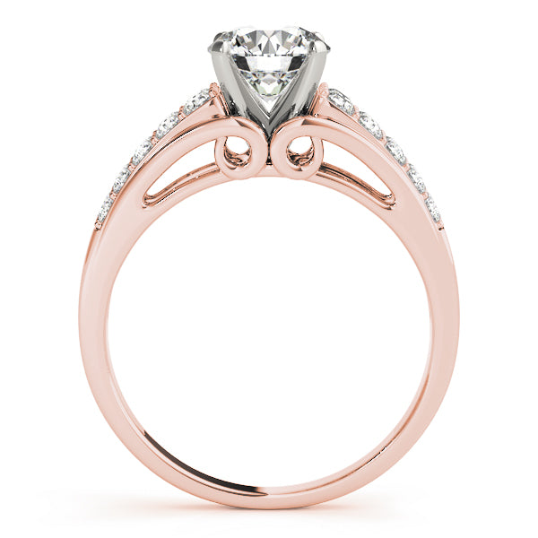 Multirow Prong Engagement Ring
