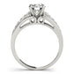 Multirow Prong Engagement Ring