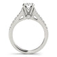 Split Shank Prong Set Engagement Ring