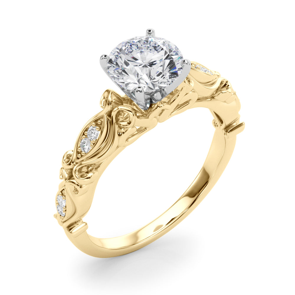 Vintage Inspired Engagement Ring