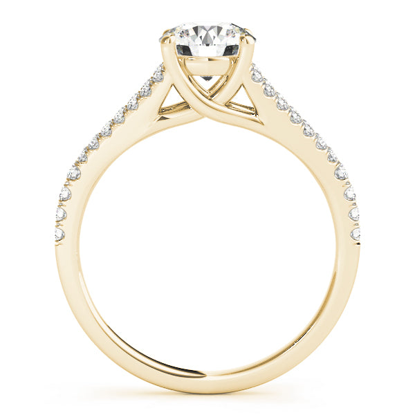 Split Shank Trellis Engagement Ring