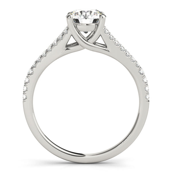 Split Shank Trellis Engagement Ring