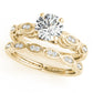 Antique Style Marquise Shape Engagement Ring