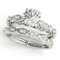 Antique Style Marquise Shape Engagement Ring