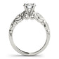 Antique Style Marquise Shape Engagement Ring