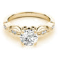 Antique Style Marquise Shape Engagement Ring