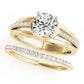 Single Row Prong Engagement Ring
