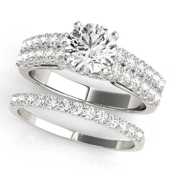 Multi-Row Engagement Ring