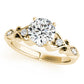 Antique Filigree Engagement Ring
