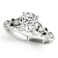 Antique Filigree Engagement Ring