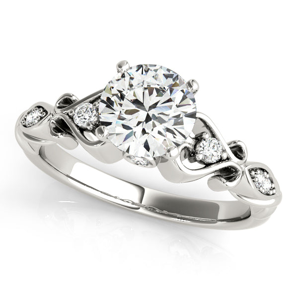 Antique Filigree Engagement Ring