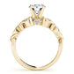 Antique Filigree Engagement Ring