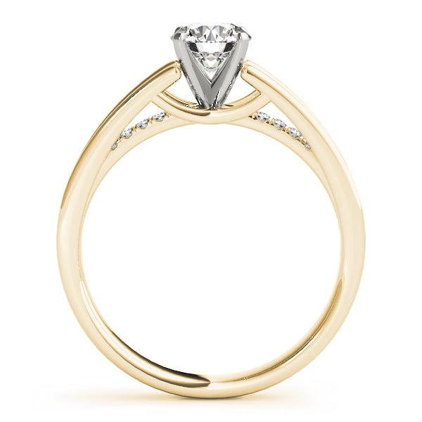 ENGAGEMENT RINGS SINGLE ROW PRONG