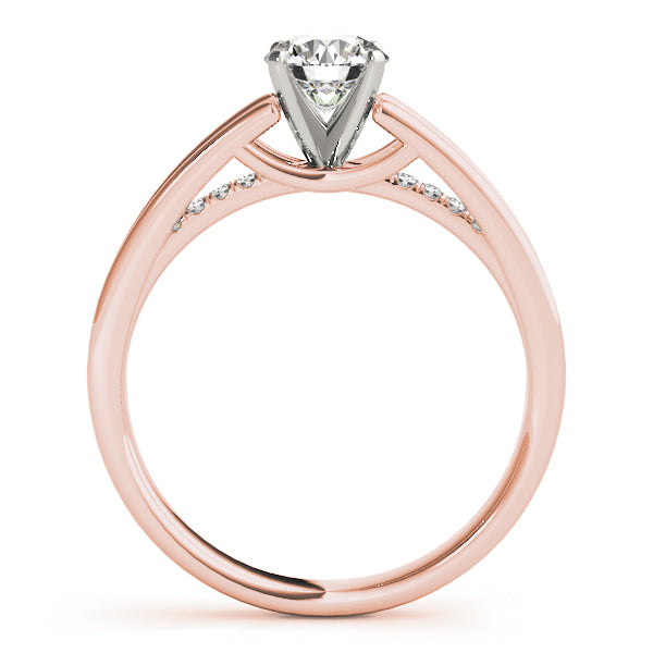 ENGAGEMENT RINGS SINGLE ROW PRONG