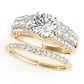 Multirow Pavé Engagement Rings