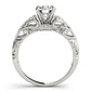Vintage-Inspired Filigree Engagement Band