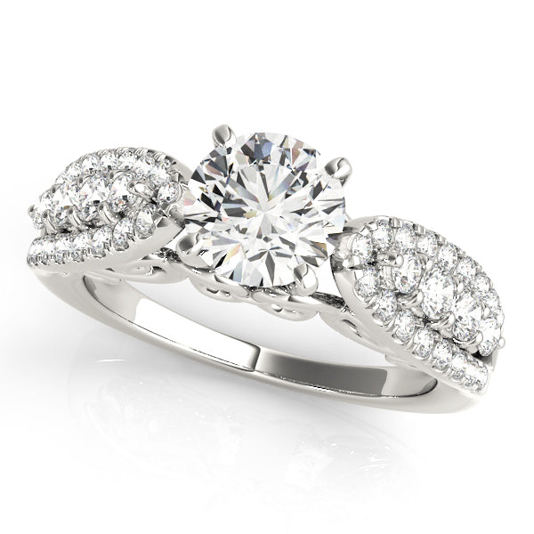 Vintage Multirow Engagement Ring