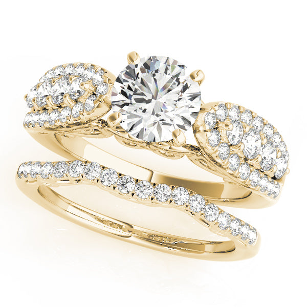 Vintage Multirow Engagement Ring