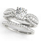 Vintage Multirow Engagement Ring