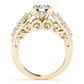 Vintage Multirow Engagement Ring