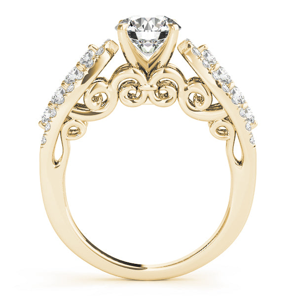 Vintage Multirow Engagement Ring