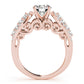 Vintage Multirow Engagement Ring