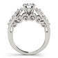 Vintage Multirow Engagement Ring