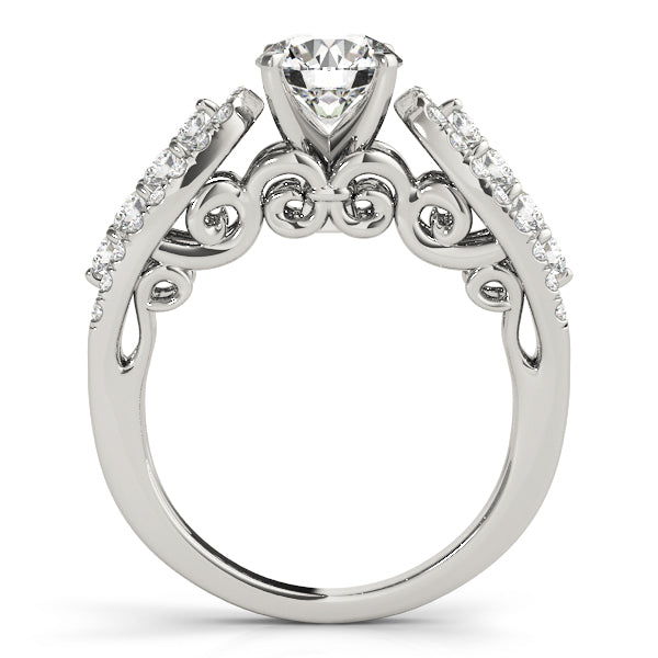 Vintage Multirow Engagement Ring