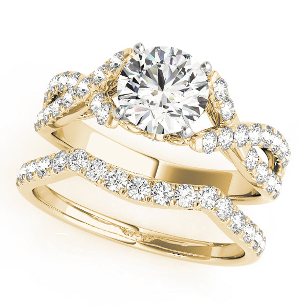 Twisted Multi Row Engagement Ring