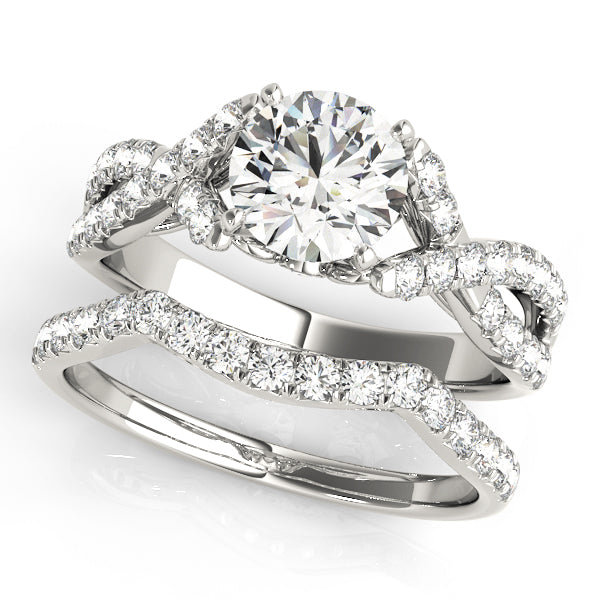 Twisted Multi Row Engagement Ring